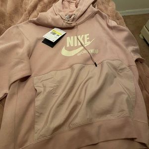 pink nike hoodie